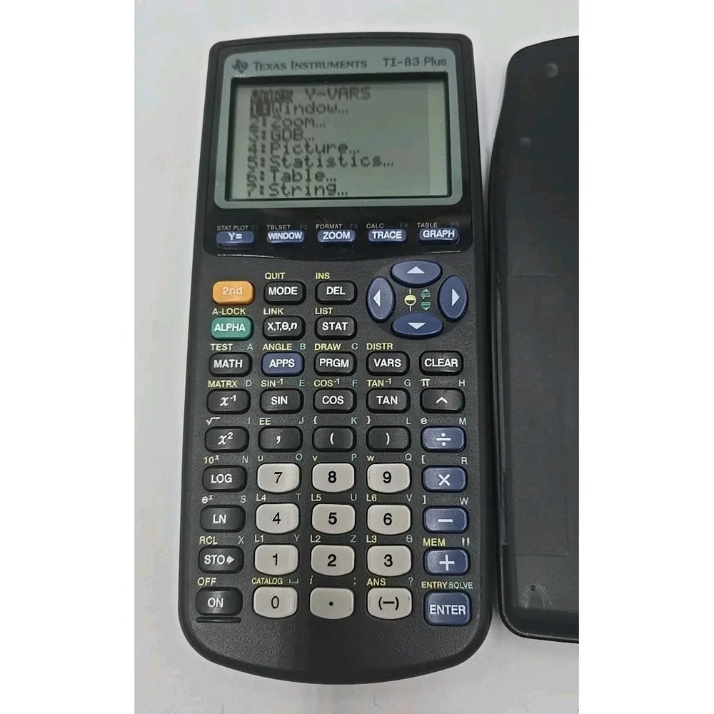Texas Instruments TI-83 Plus Graphing Calculator - Black (83PL/TBL/1L1/A) - Picture 5 of 9